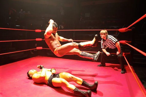 ELABORATE ENTRANCE OF CHAD DEITY (ACTORS THEATRE OF LOUISVILLE)
