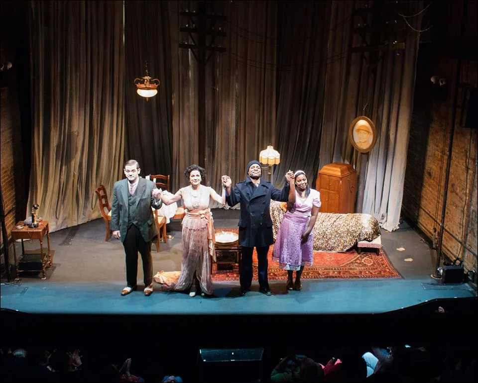 THE GLASS MENAGERIE dir. Christopher Scott (47th St. Theater)
