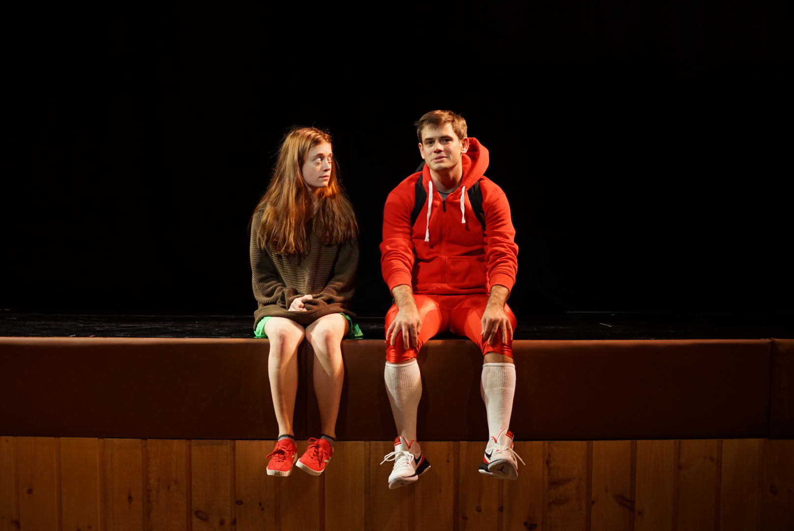 opposite Susannah Perkins / "The Rape of The Sabine Women by Grace B. Matthias" / Playwrights Realm / Directed by Tyne Rafaeli / Photo by Daniel Vasquez