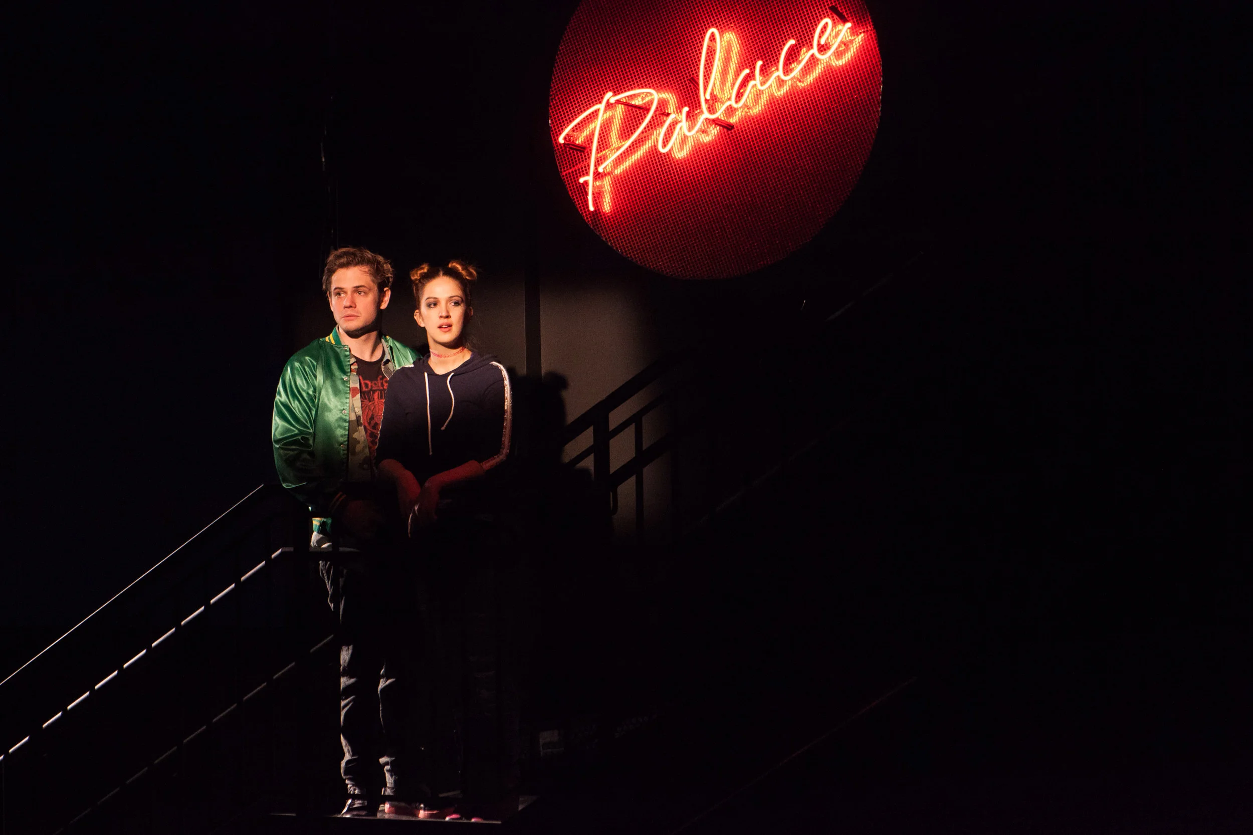 DISCO PIGS opposite Eliza Simpson/ director Matt Dickson/ Photo by Erik Carter