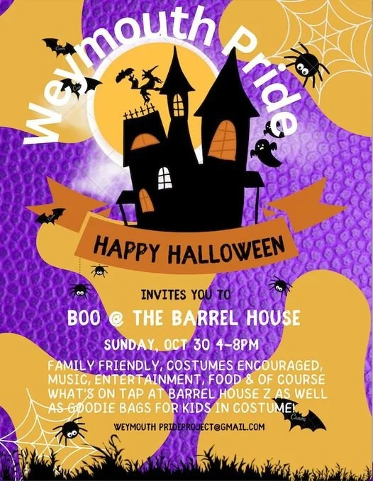Boo at Barrel House with Weymouth Pride — Barrel House Z