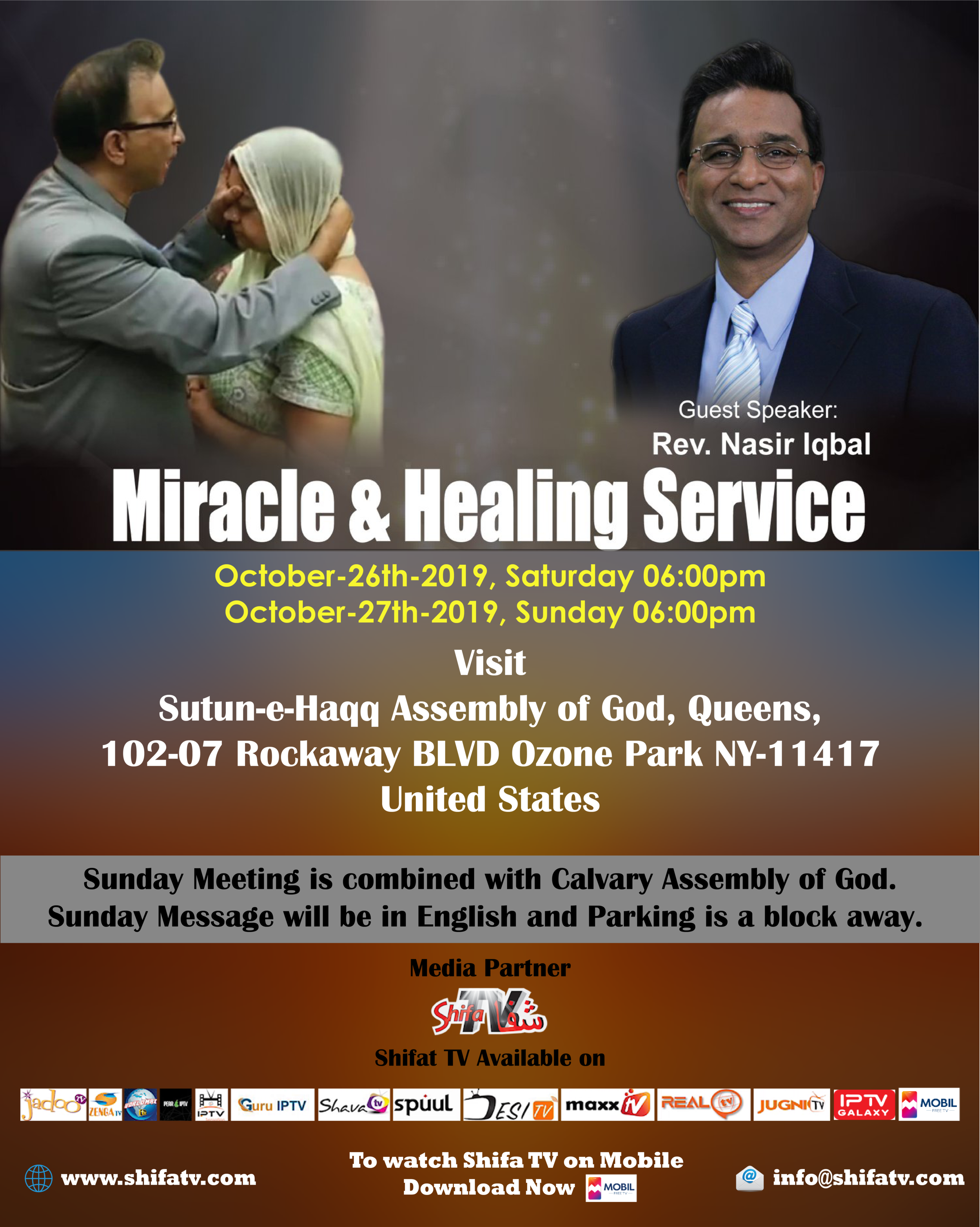Miracle & Healing Service