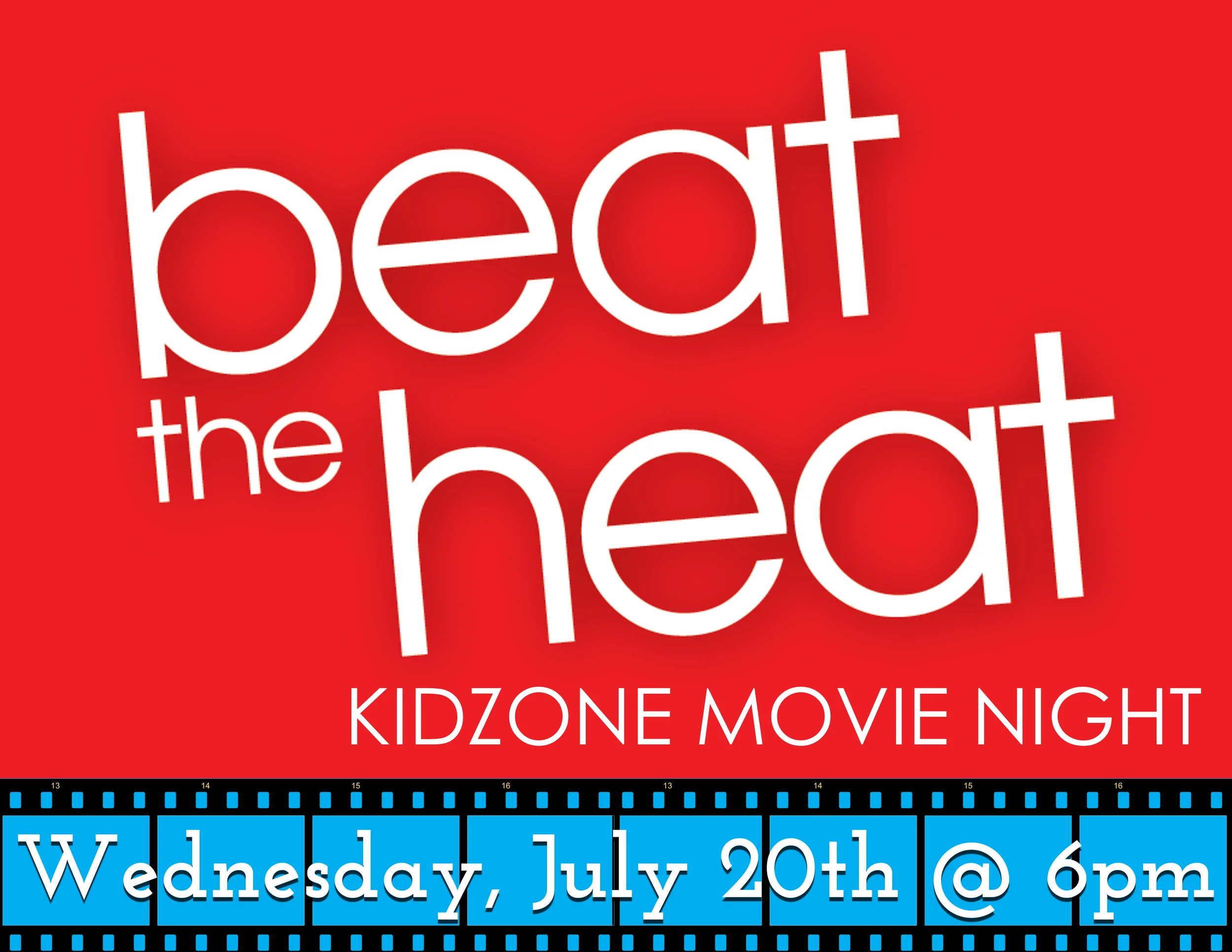 Bring the kids to BrookRidge for a night out to watch a movie with their friends and beat the summer heat :). Snacks will be provided. 