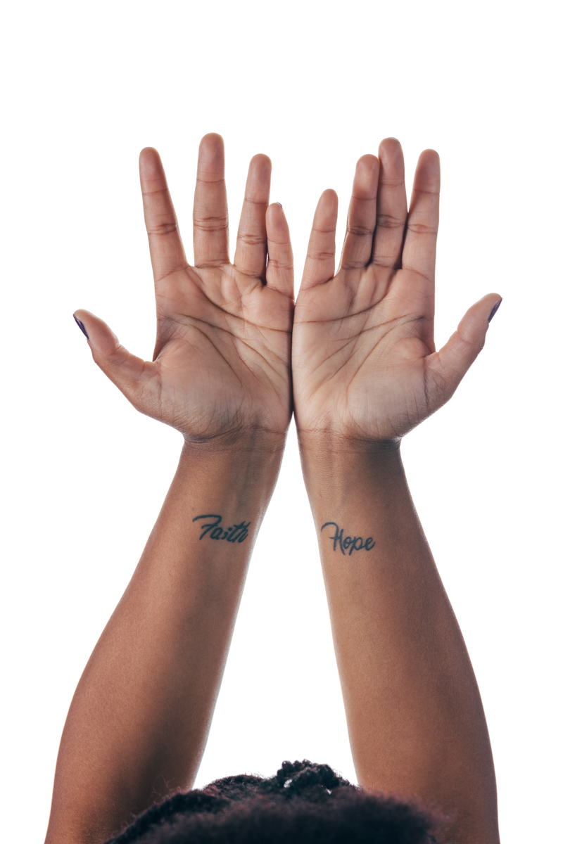 I told God, "I don't trust you..."