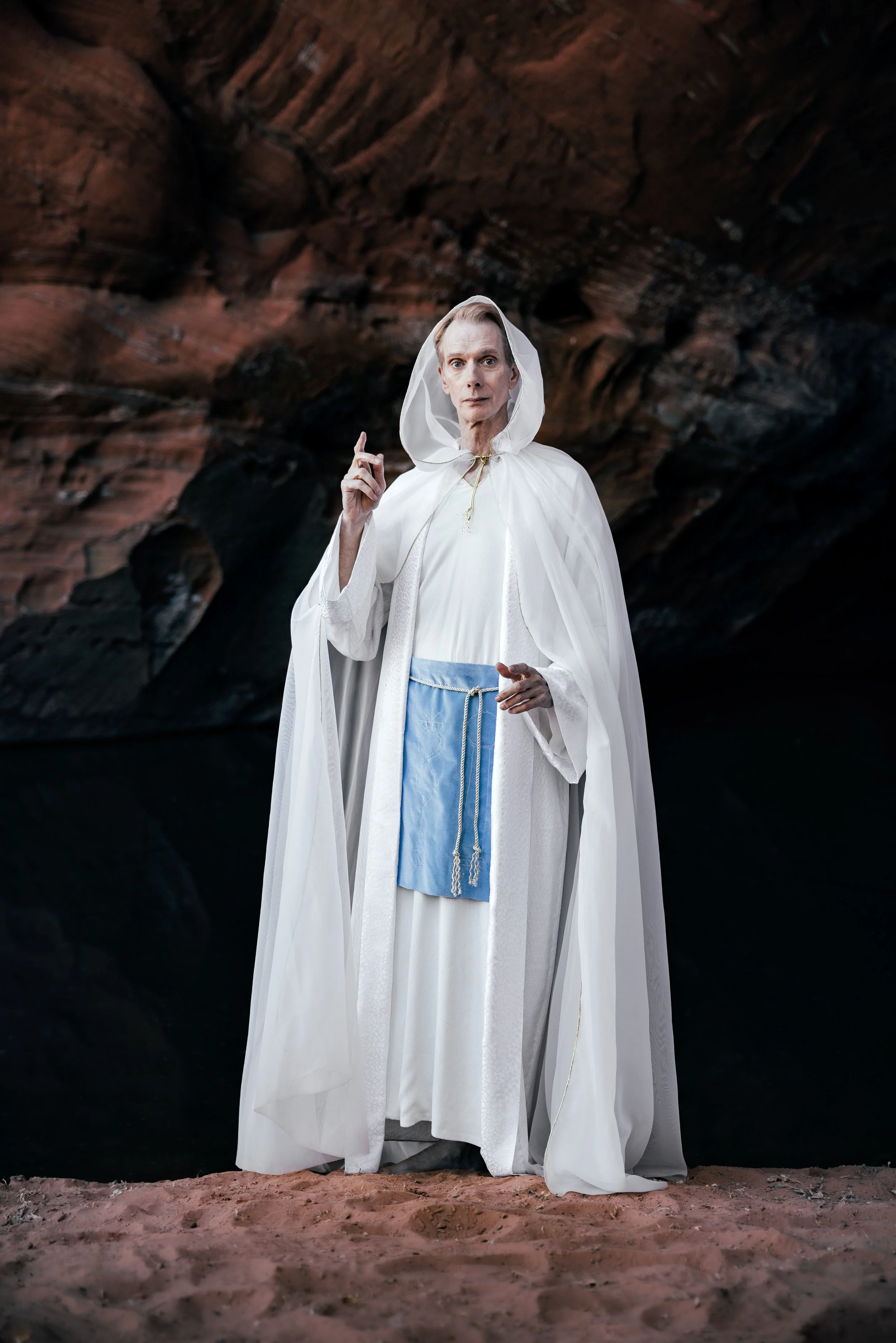 Doug Jones as the angel