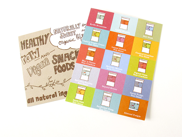 Promotional postcard design