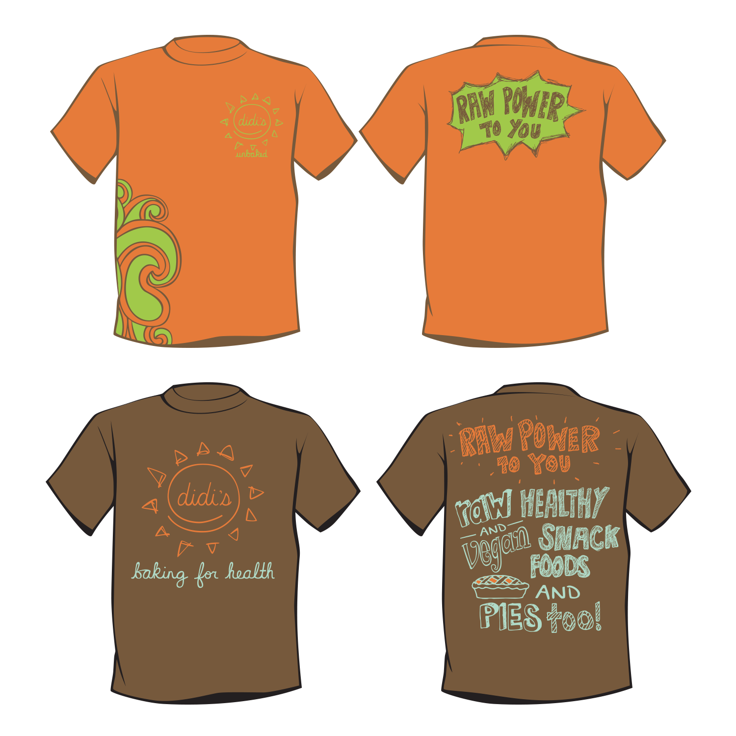 T-shirt design concepts