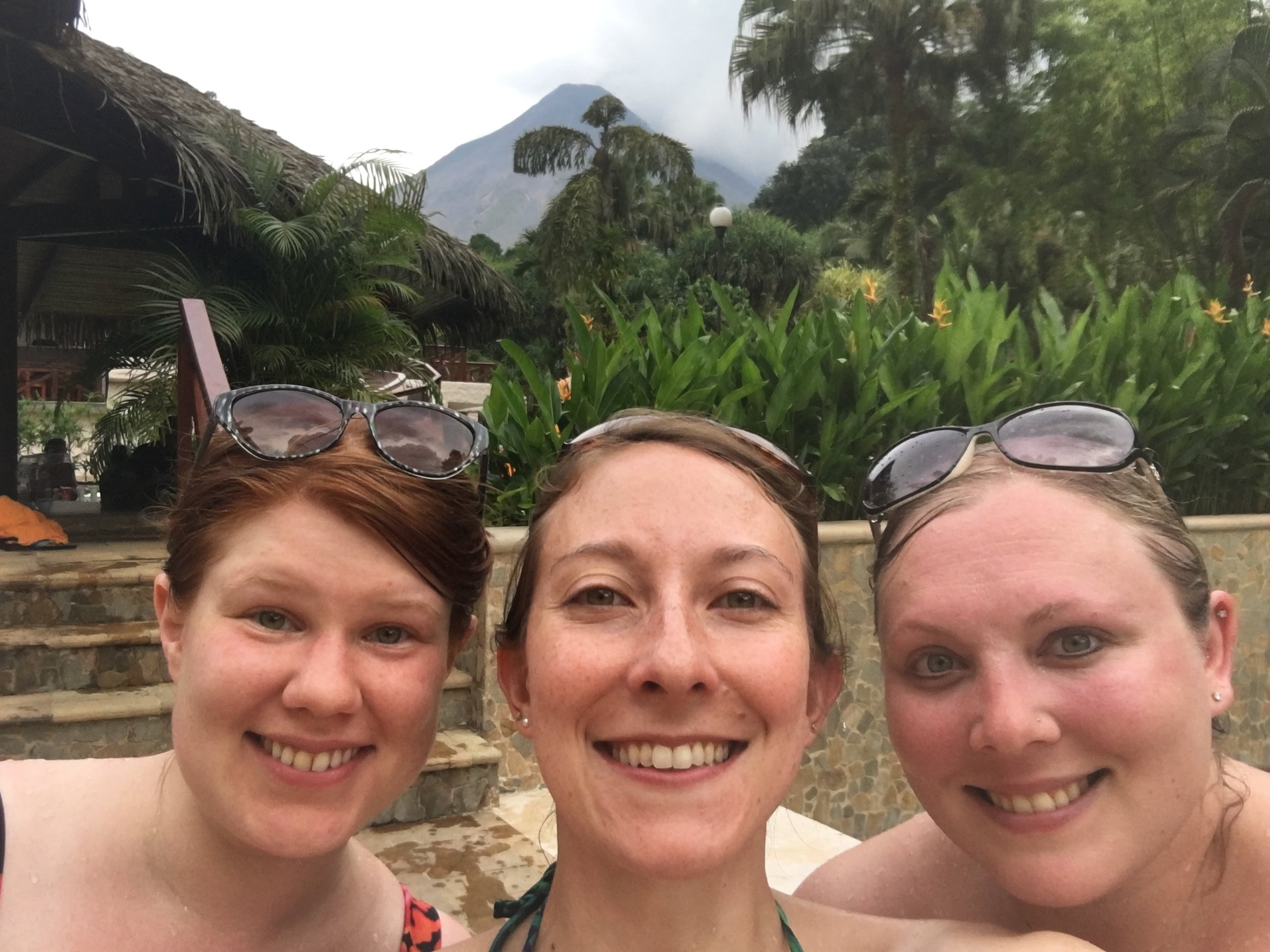 At Tabacón Hot Springs