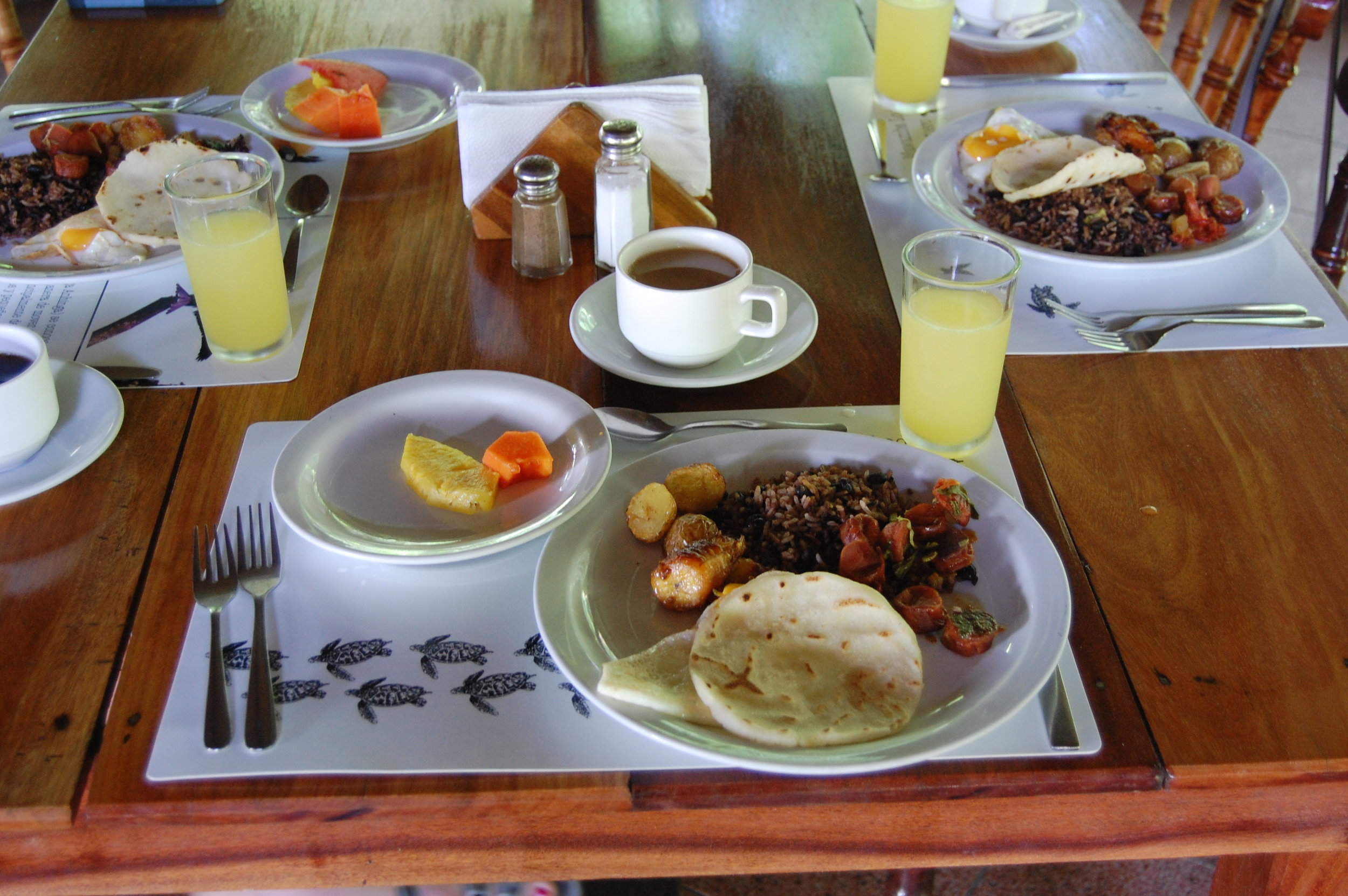 SO much rice and beans. Delicious, but just so much.