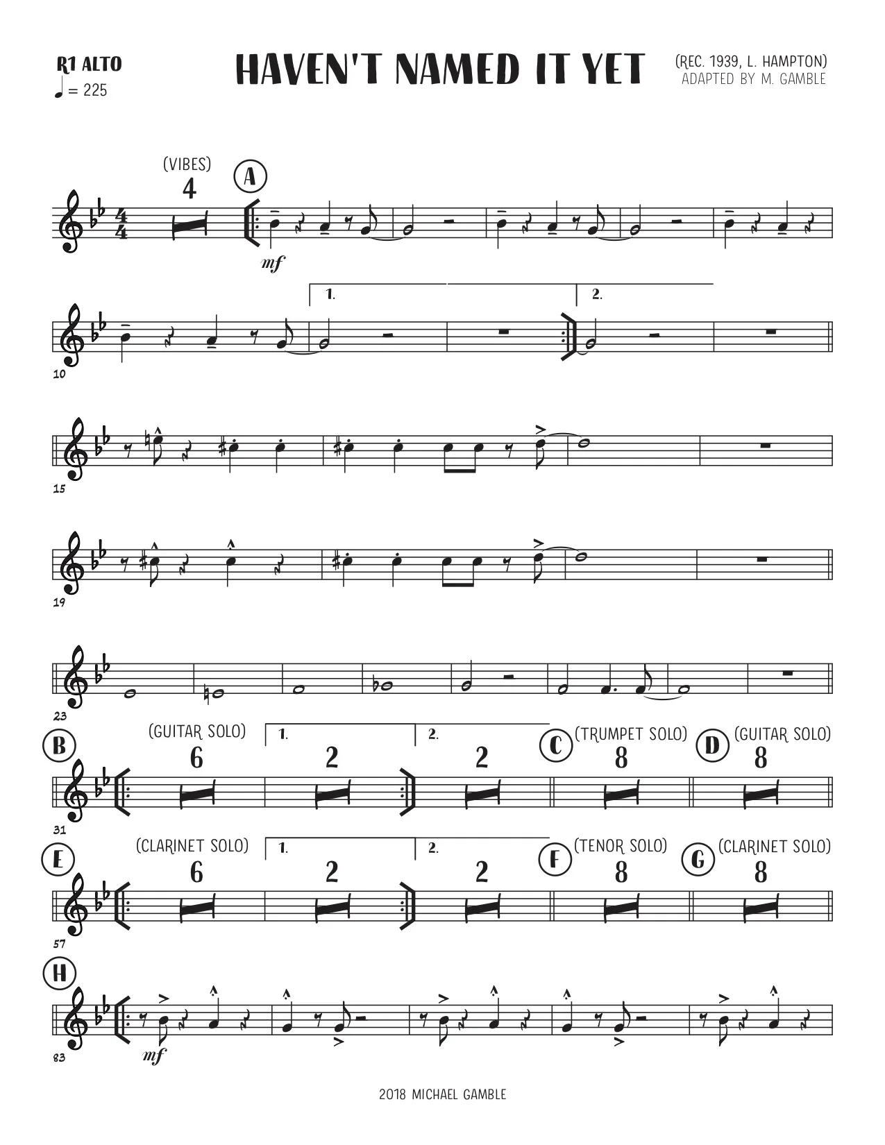 Haven't Named It Yet