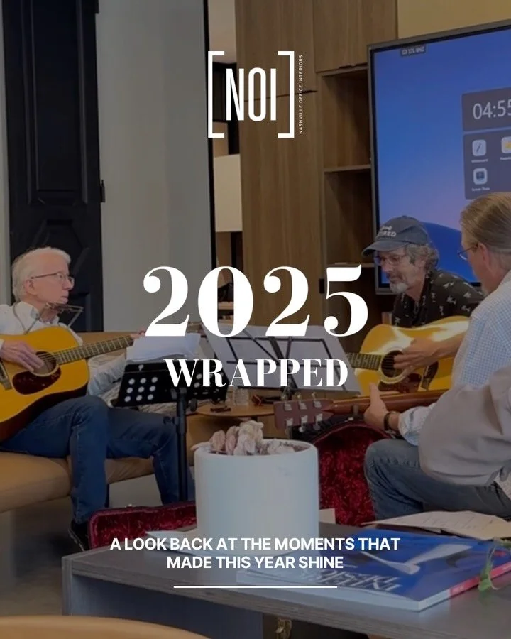 Thank you for being part of our 2025 story. 🥂
&bull;
&bull;
&bull;
#happynewyear #2025wrapped #nashvilleofficeinteriors #iida #furnituredealer #commercialinteriors #interiordesign #designers #furniture #commercialfurniture #haworthdealer #nashville 