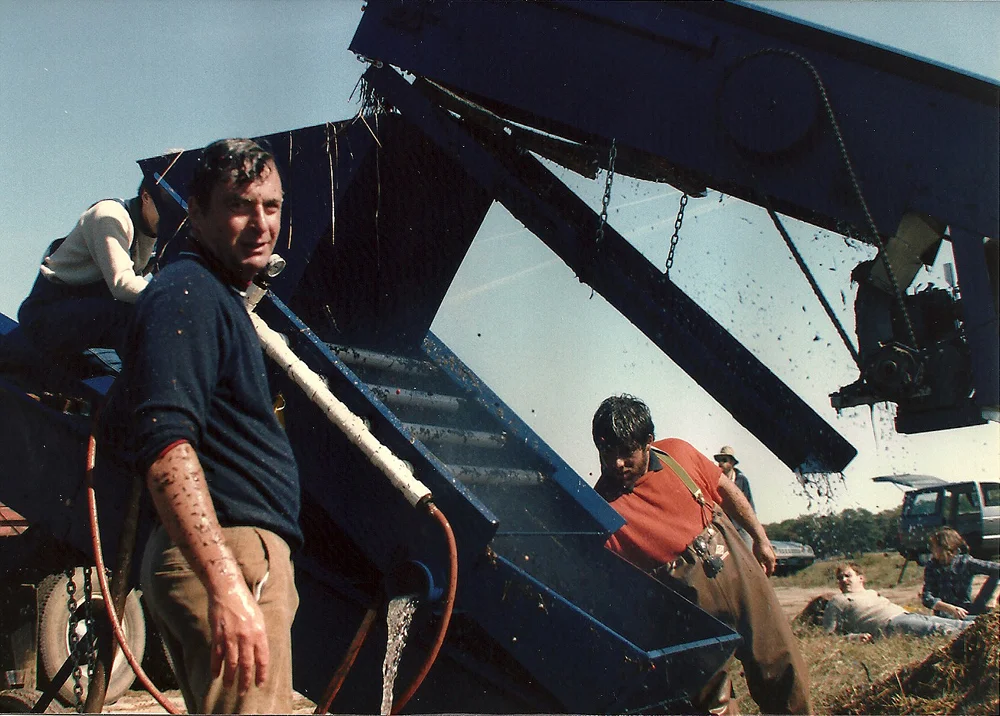 Working on the Conveyor