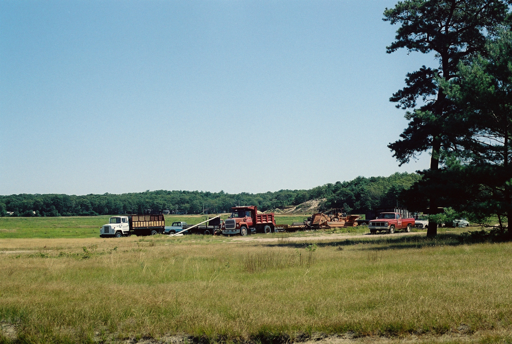 October, 2007 | A Tidmarsh Landmark | Farm vehicles await next use.