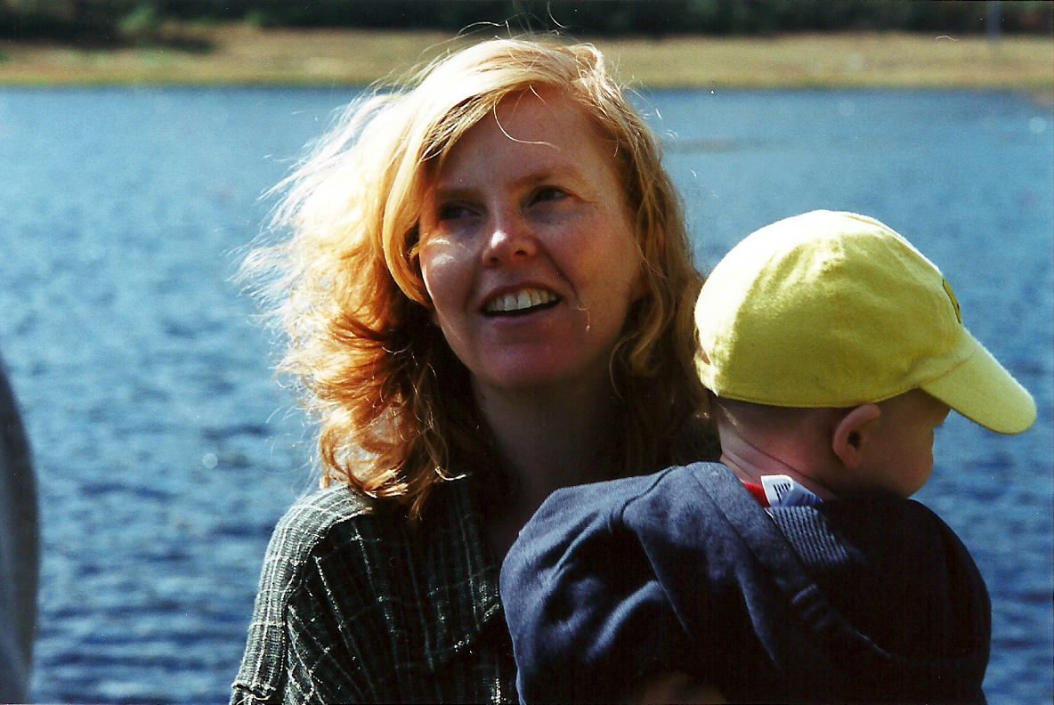 Fall, 2000 | Audrey with Corey | at Harvest Party