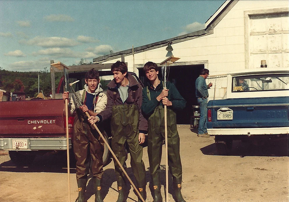 1983 | October is Harvest Time | Eric and his pals suit up for Harvest on T1