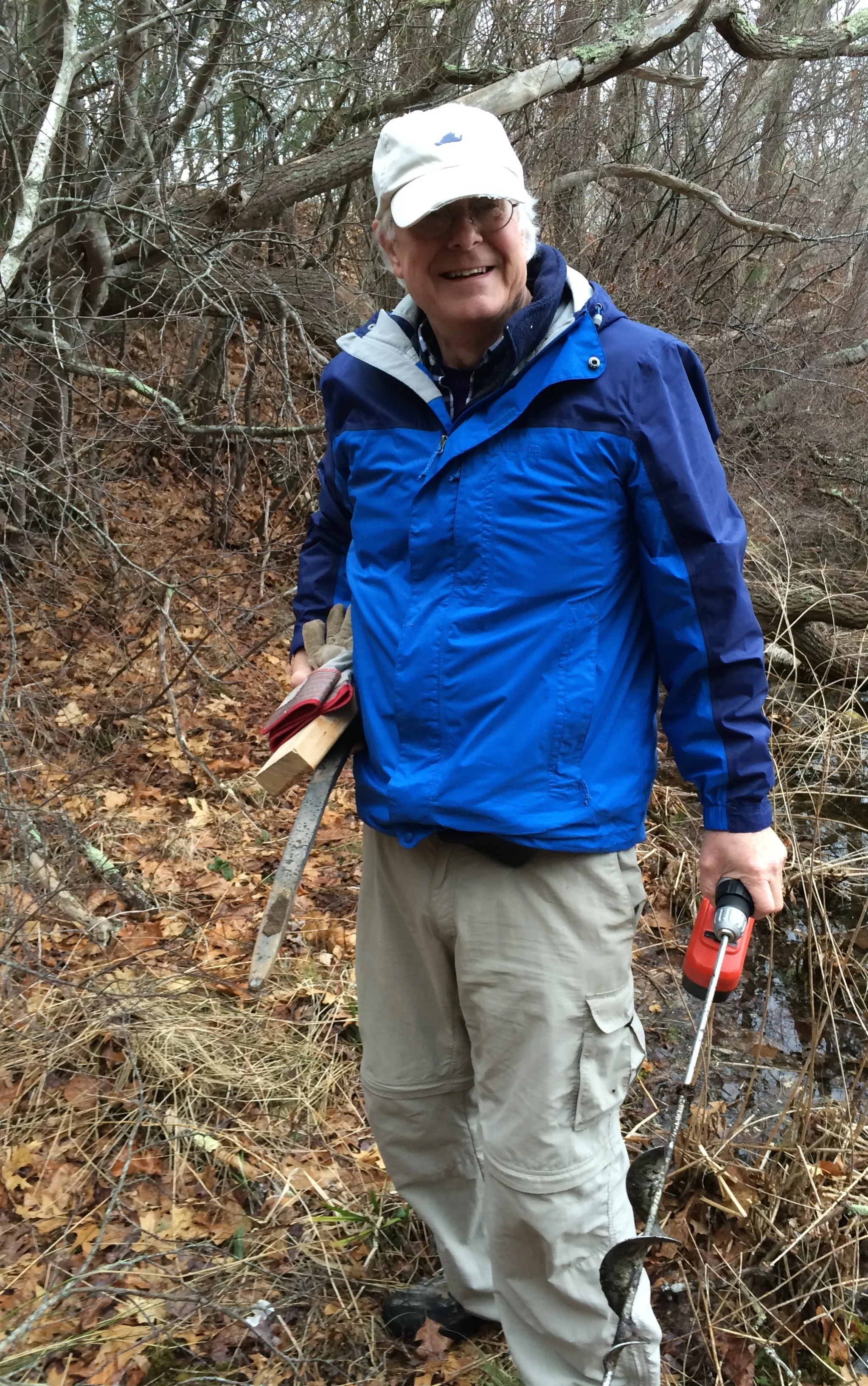 April 20, 2015 | Lee Paulis with tools