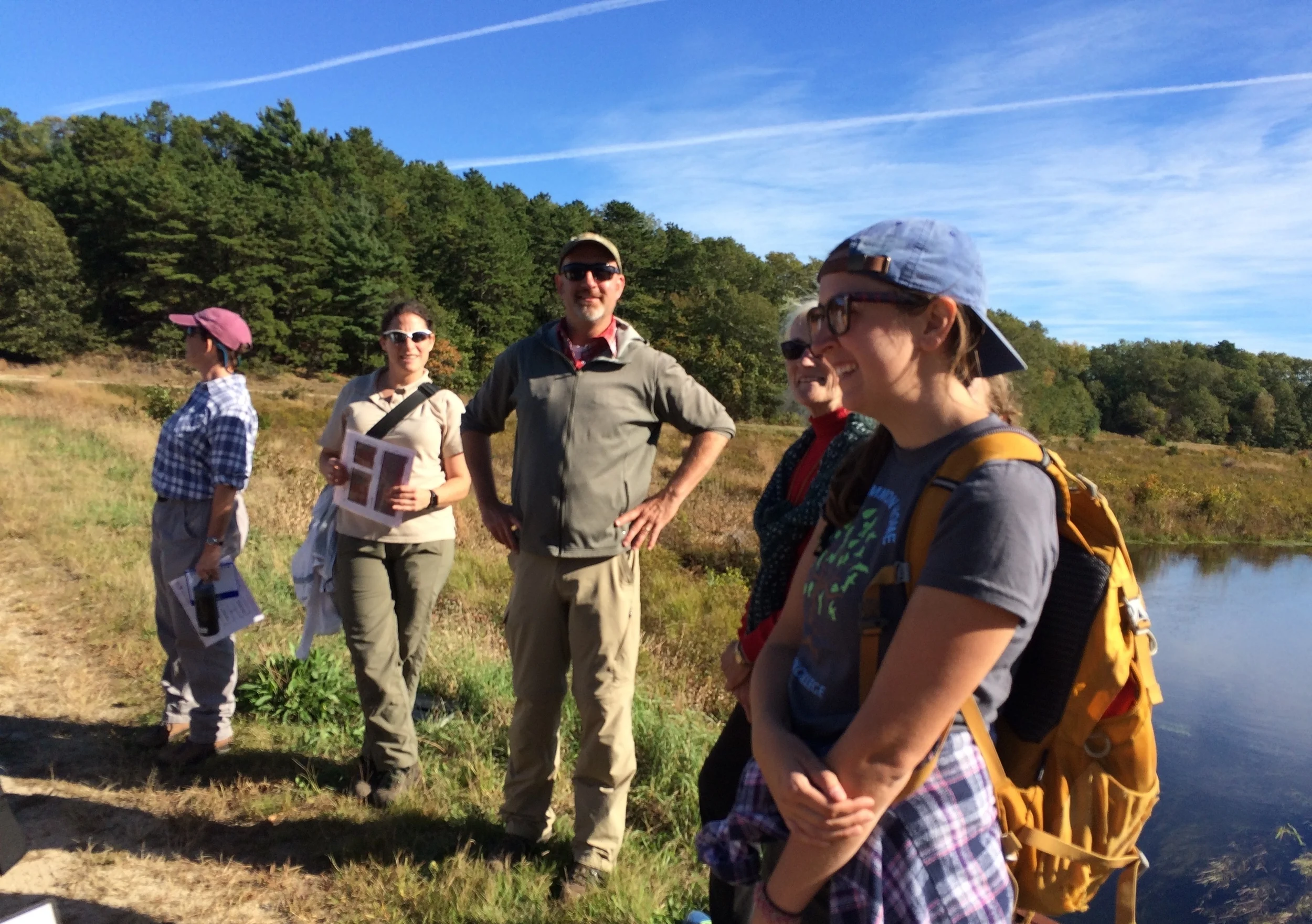October 7, 2015 | Geological Society visits Restoration site