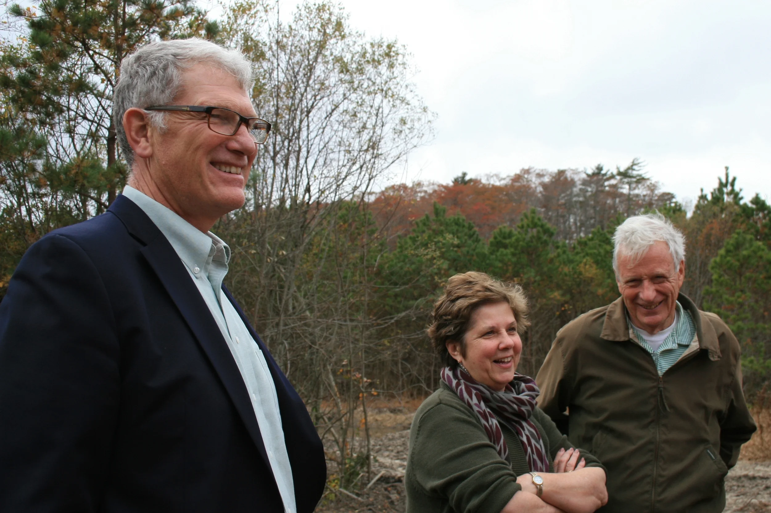 November 9, 2015 | Steve Goodwin, Sandy Thomas and Evan Schulman | Photo by: Joe Shoenfeld