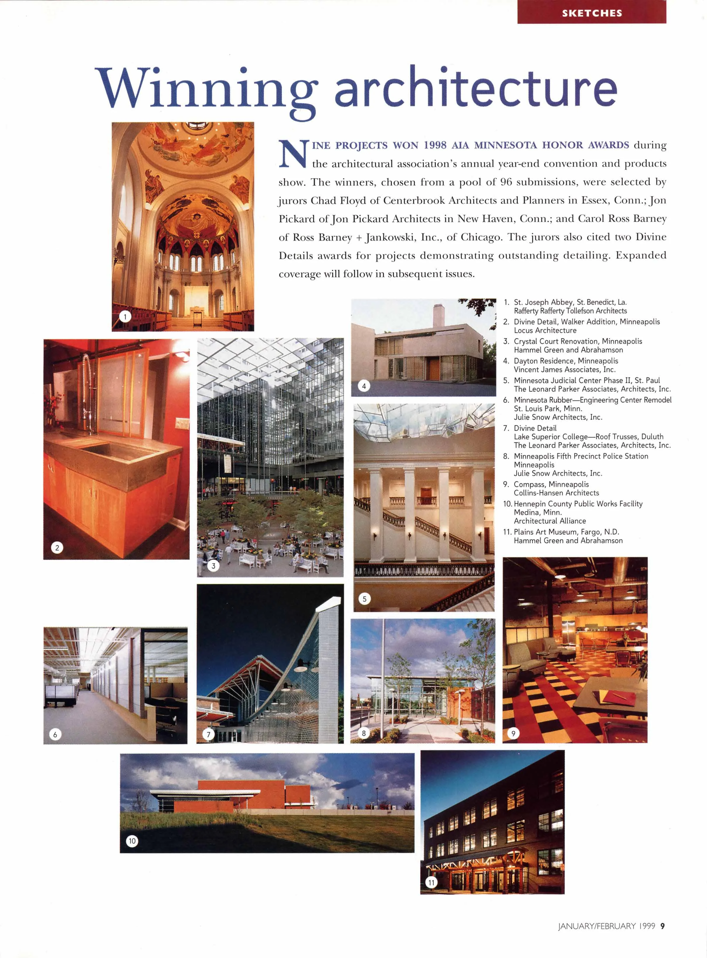 AIA Honor Award, Divine Detail, Walker Residence, 1998