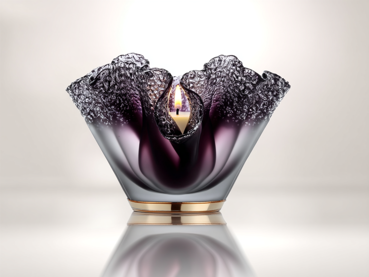 Fleur Violet Bougie Parfumée 2