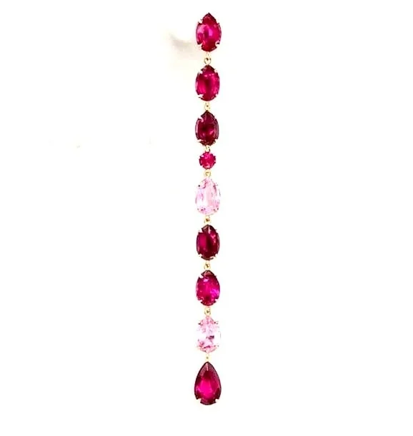 Gemmey Gemstone Drop Earrings