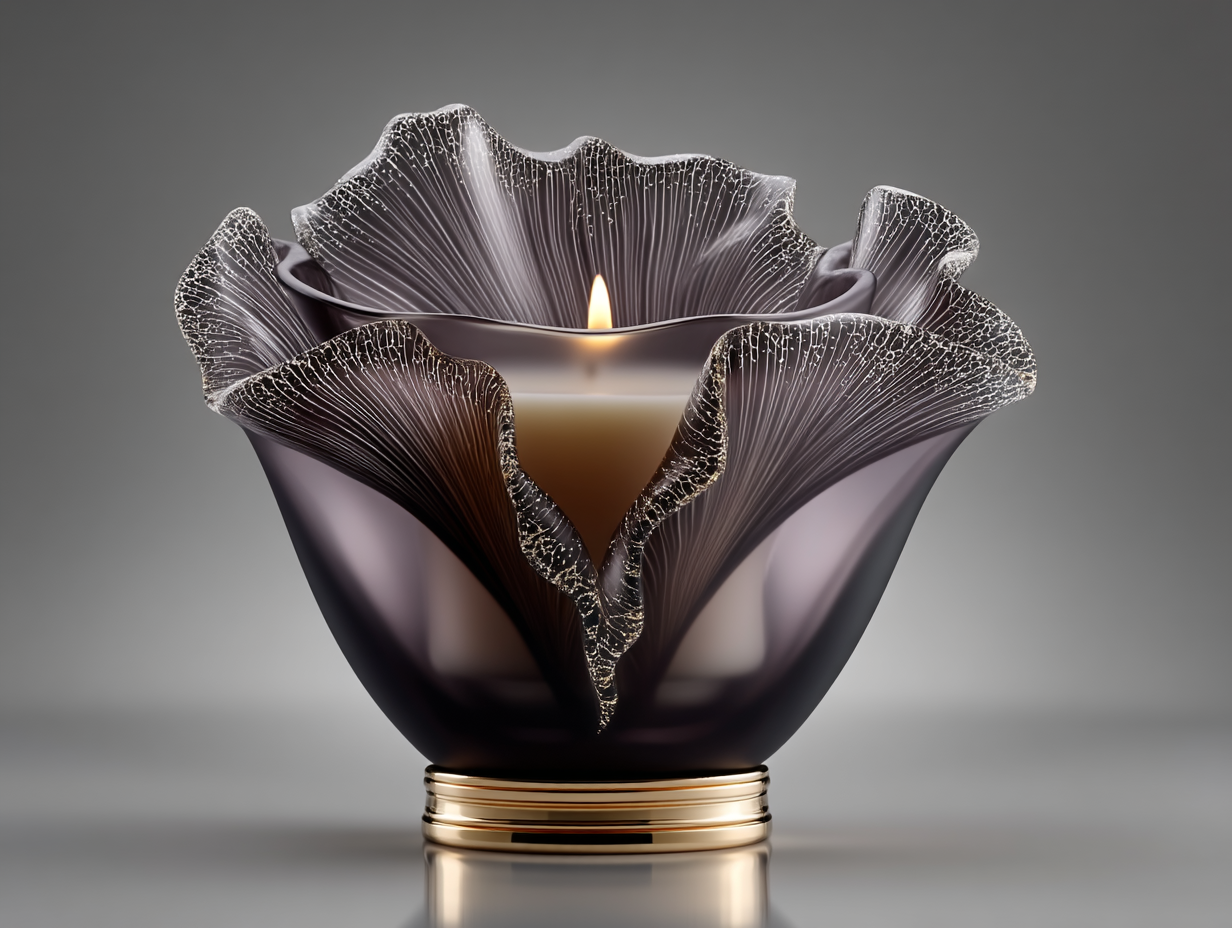 Fleur Violet Bougie Parfumée 1
