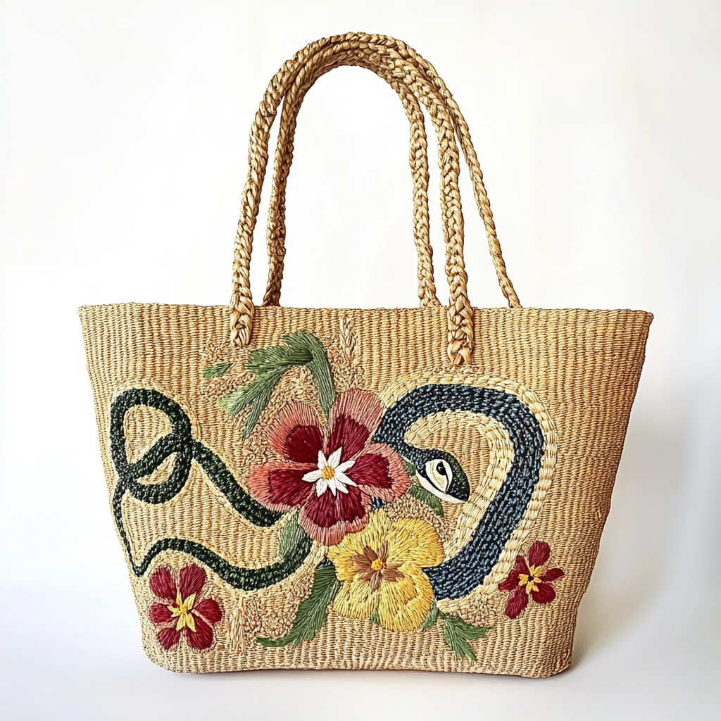 Straw Flowers & Snakes 2
