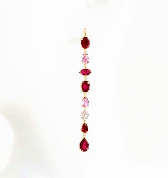 Gemmey Gemstone Drop Earrings