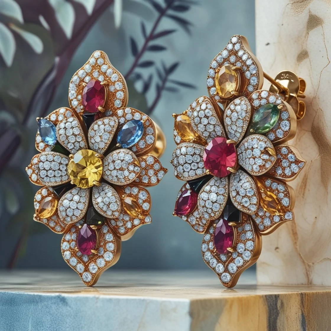 Floralis Fantasma Earrings