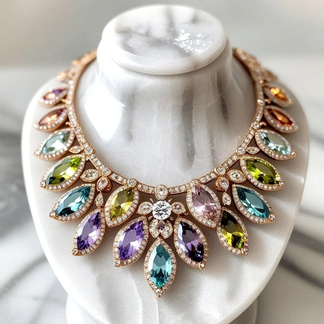 Gemmy Gemstone Necklace