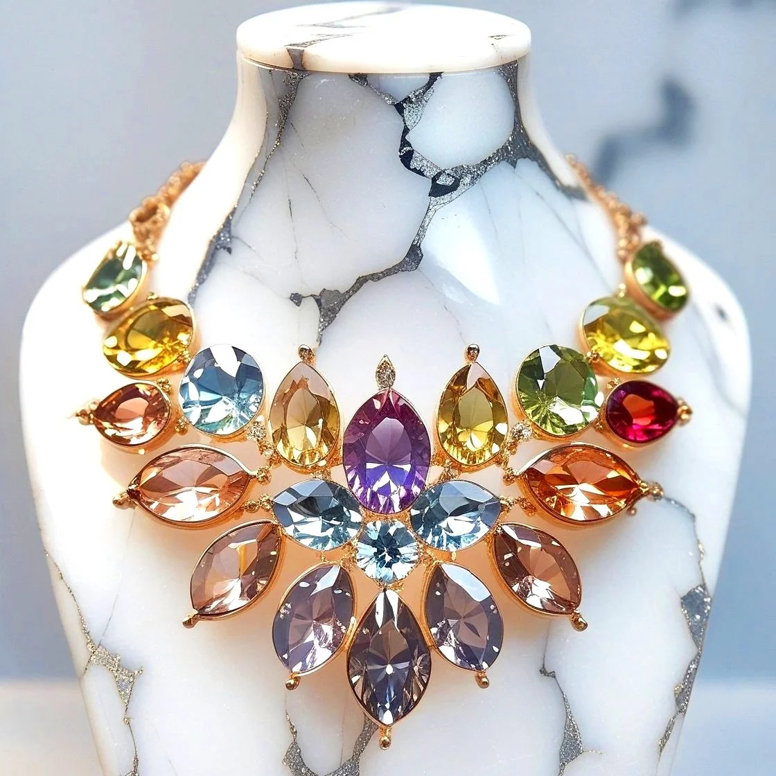 Gemmy Gemstone Necklace
