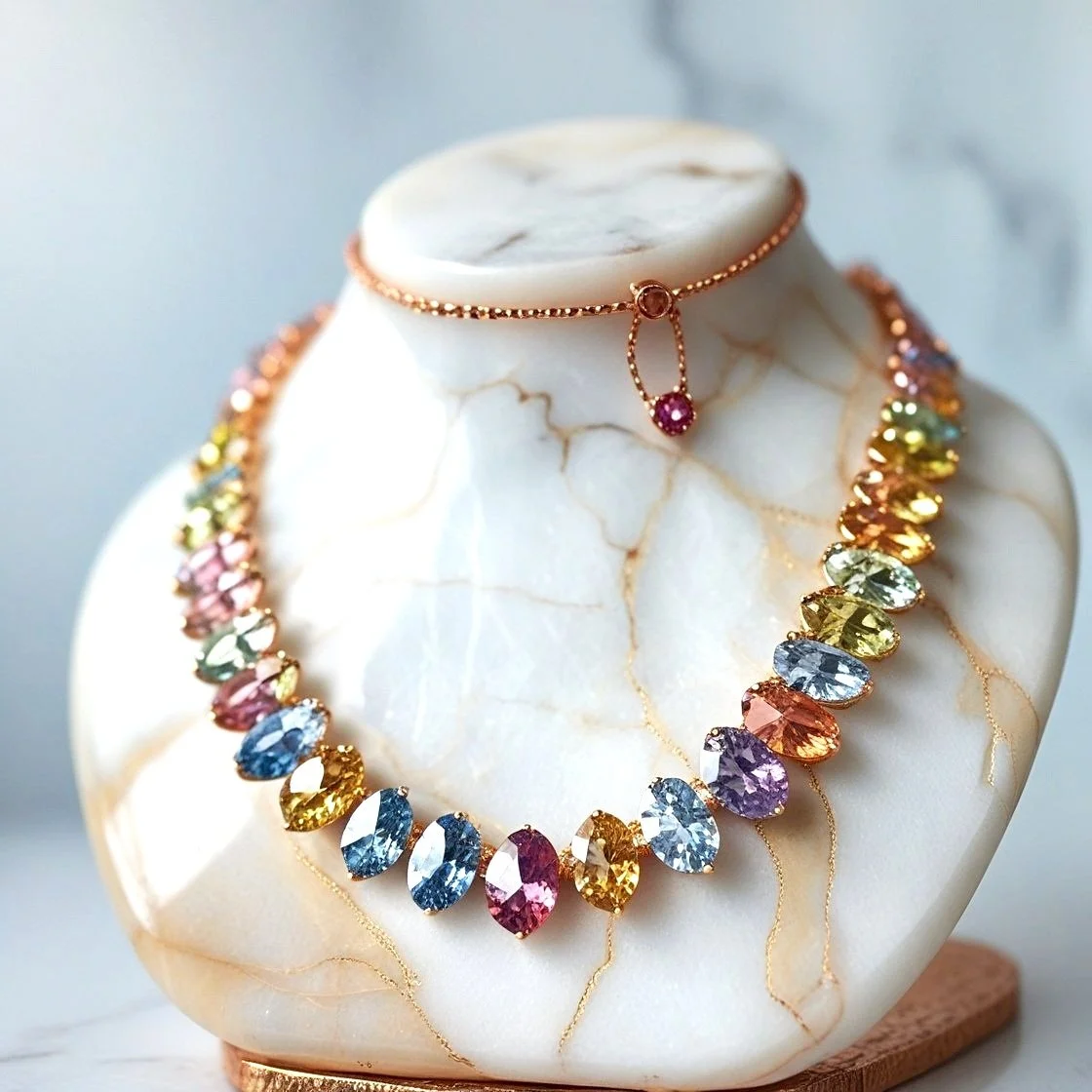 Gemmy Gemstone Necklace