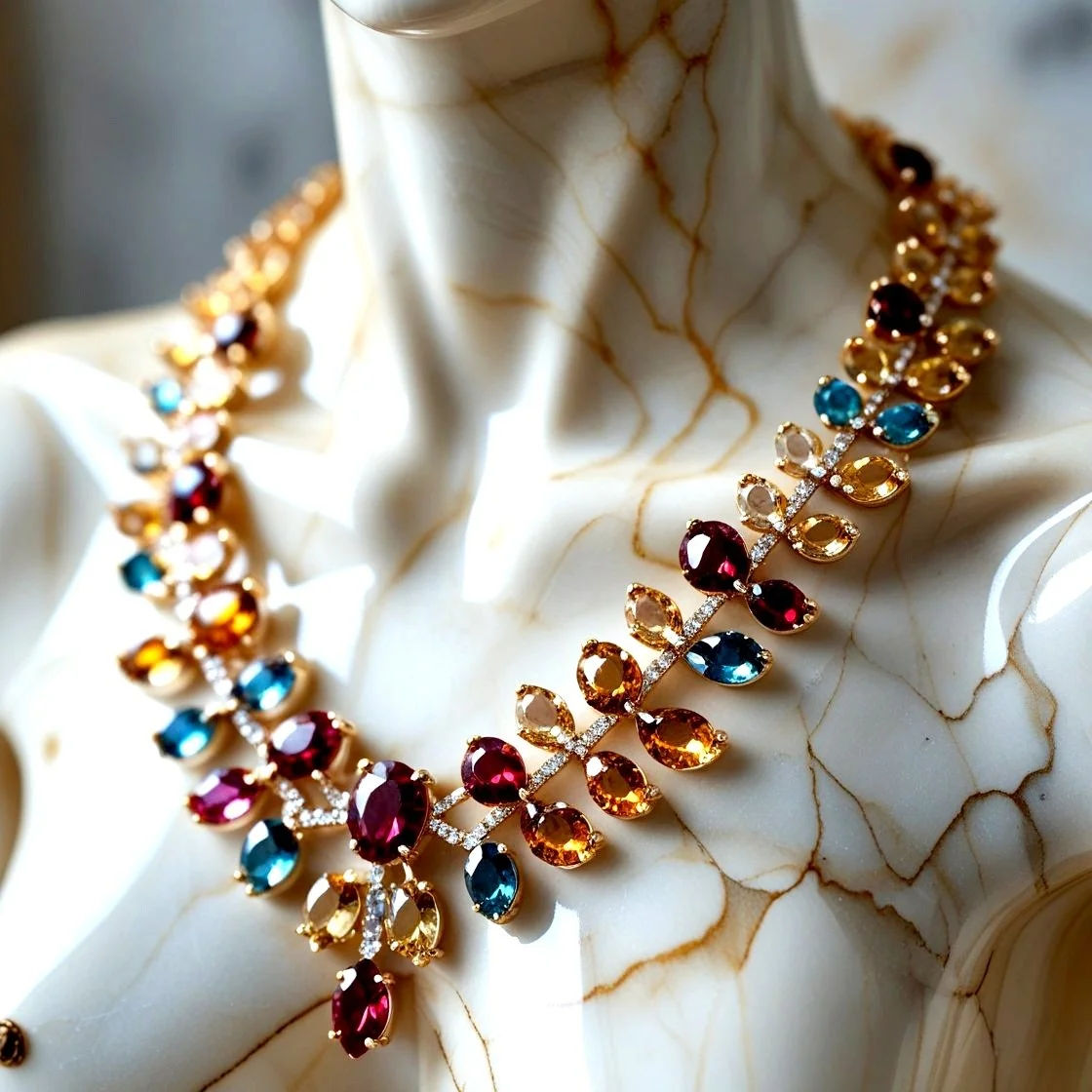 Gemmy Gemstone Necklace