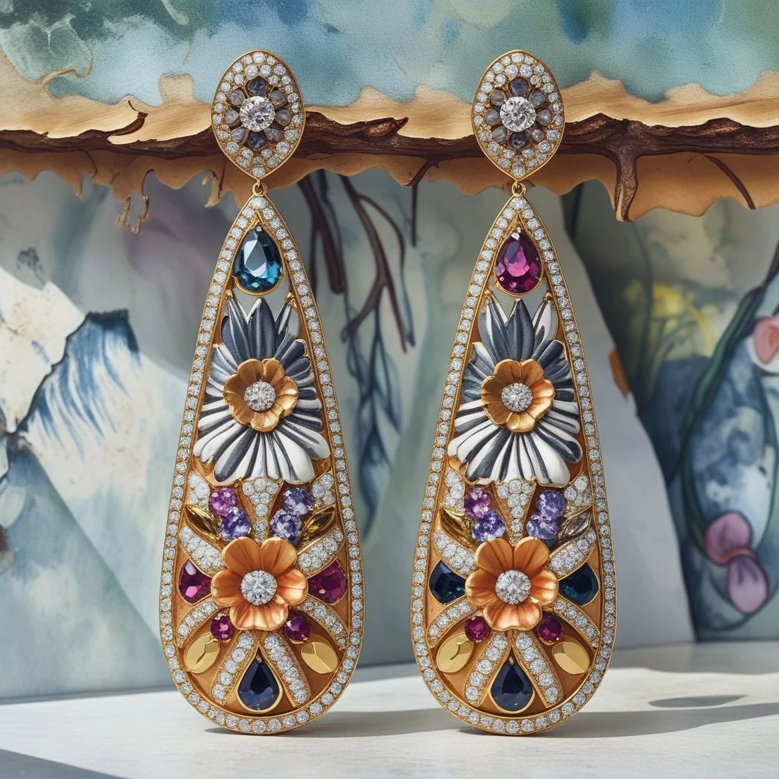 Floralis Fantasma Earrings 1