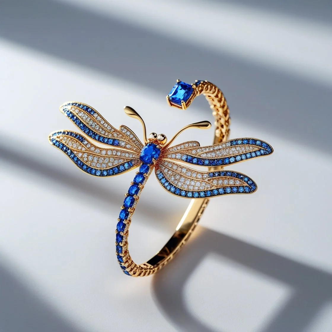Dragonfly Bangle Sapphire 3