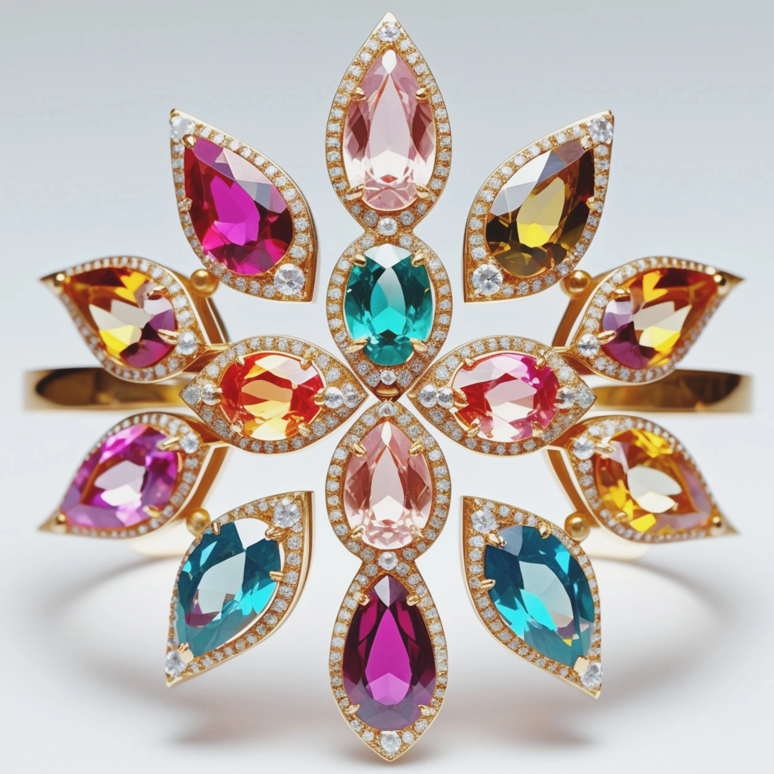 Gemmy Gemstone Cuff 3