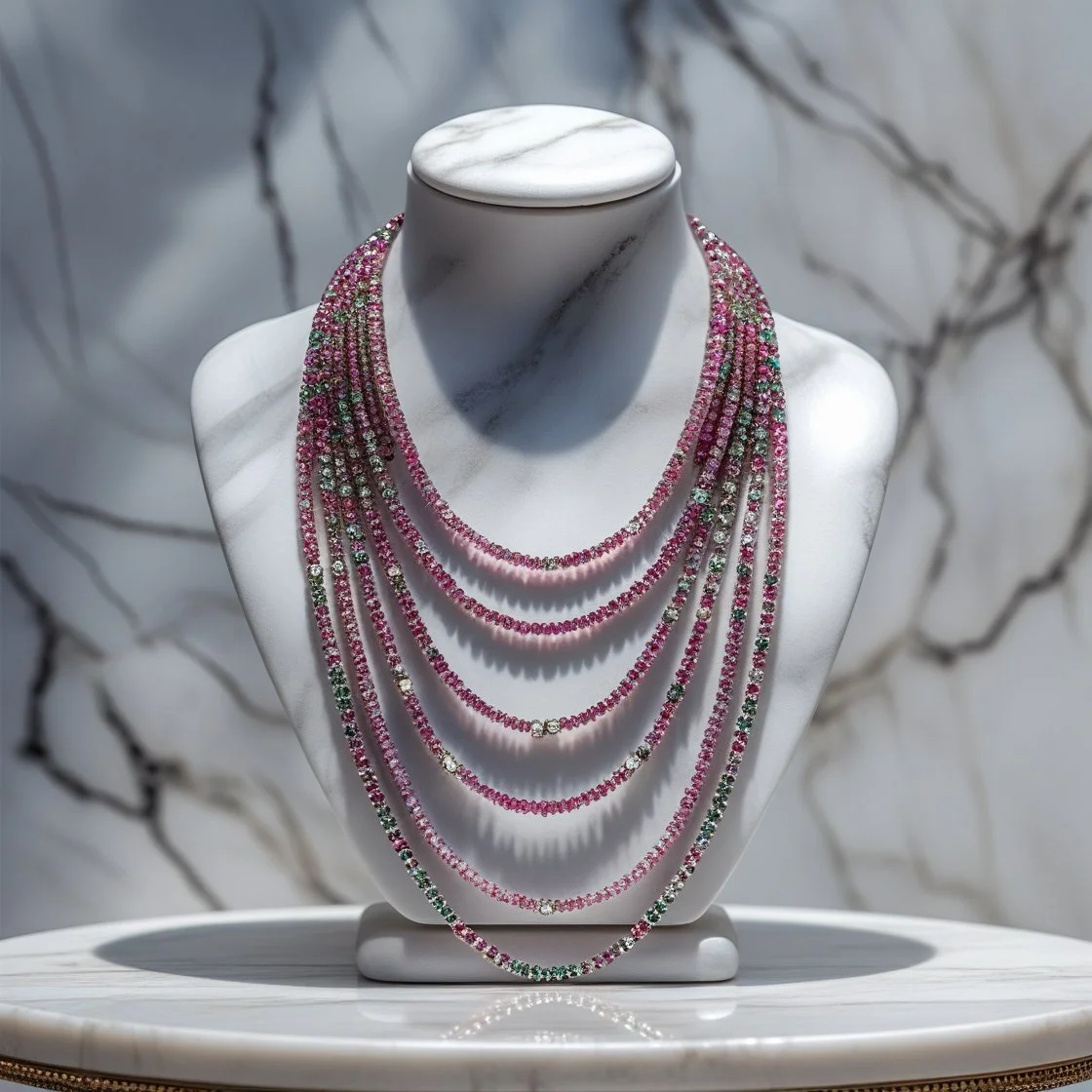 Beaded Strand Necklace 7
