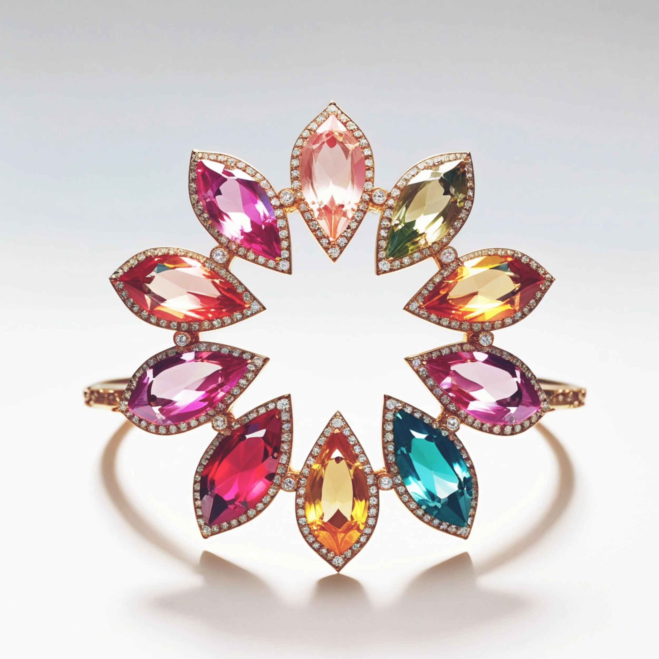 Gemmy Gemstone Cuff 4