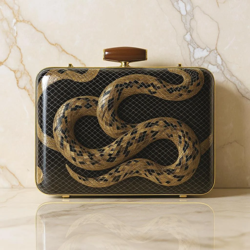 Tesserae Nocturne Minaudière Side Winder