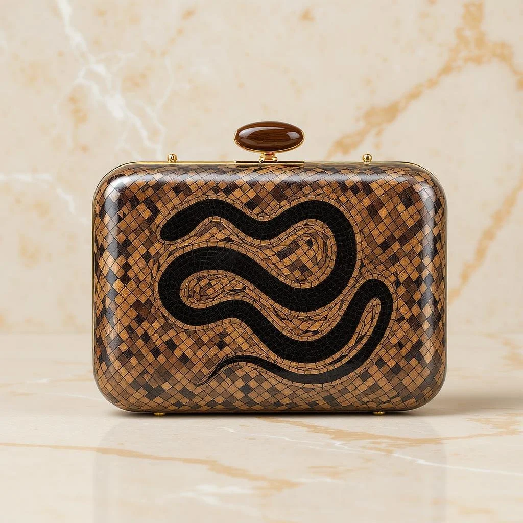 Tesserae Nocturne Minaudière Side Winder