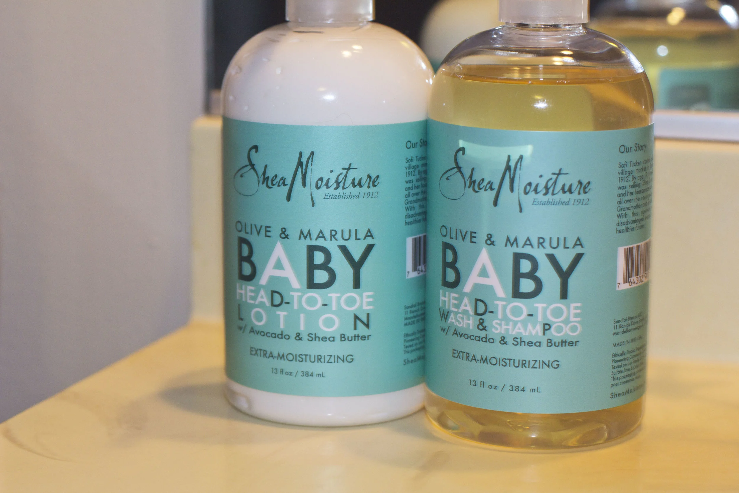 shea moisture baby lotion olive and marula