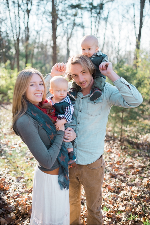 THis is Allie (holding Brooks) and her husband Mike (holding Reagan)
