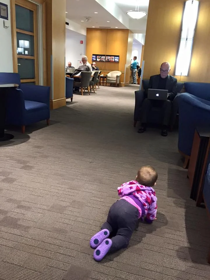 Surviving a Layover with a Baby Nomad