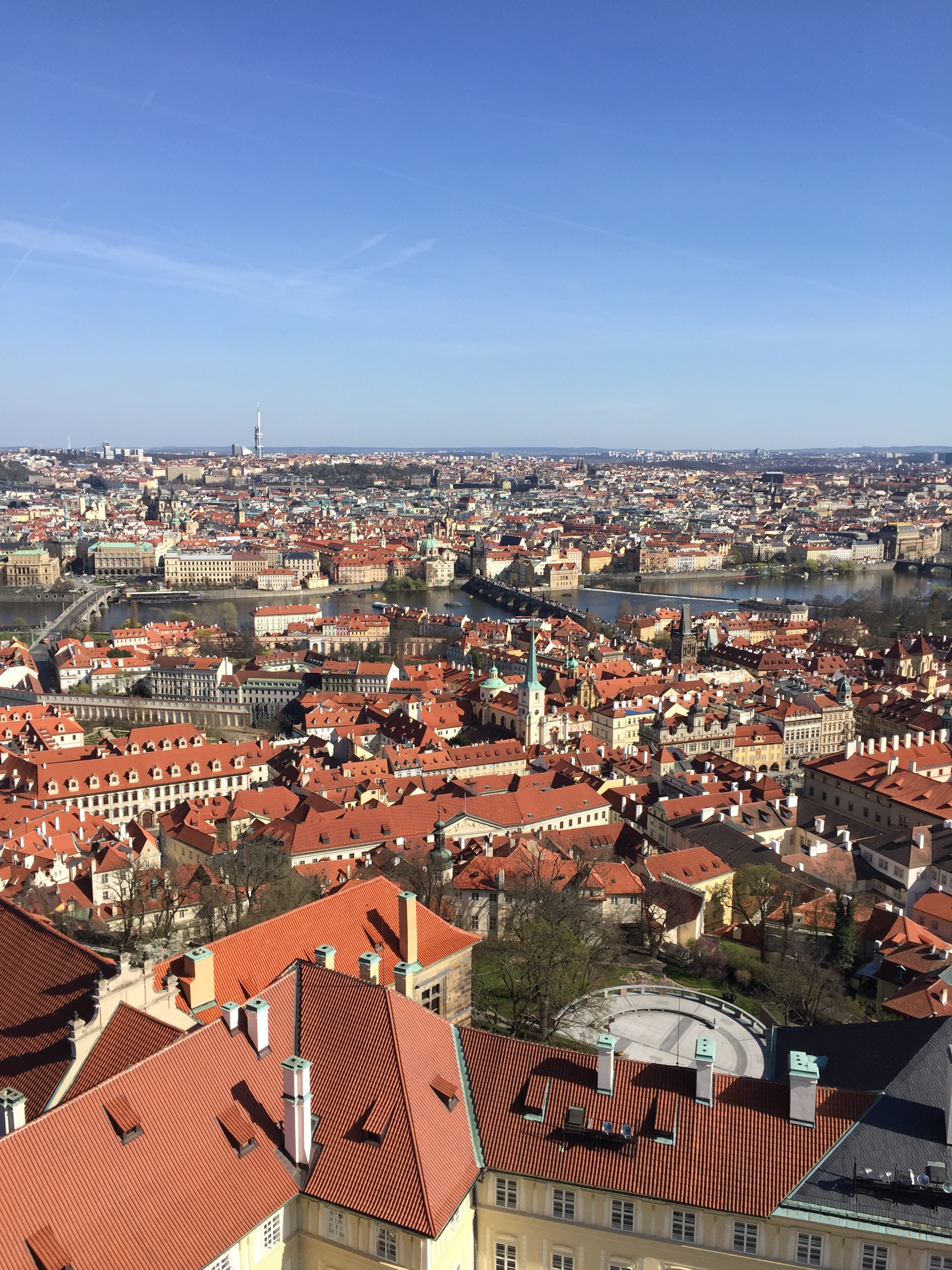 The incredible view from the clock tower