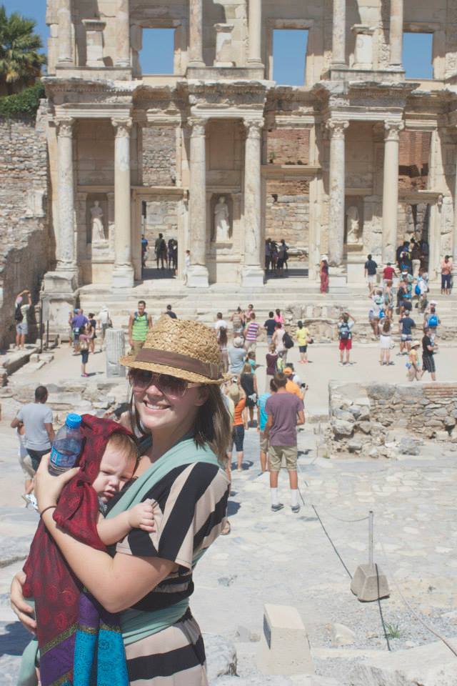 Jenny + her daughter in Turkey
