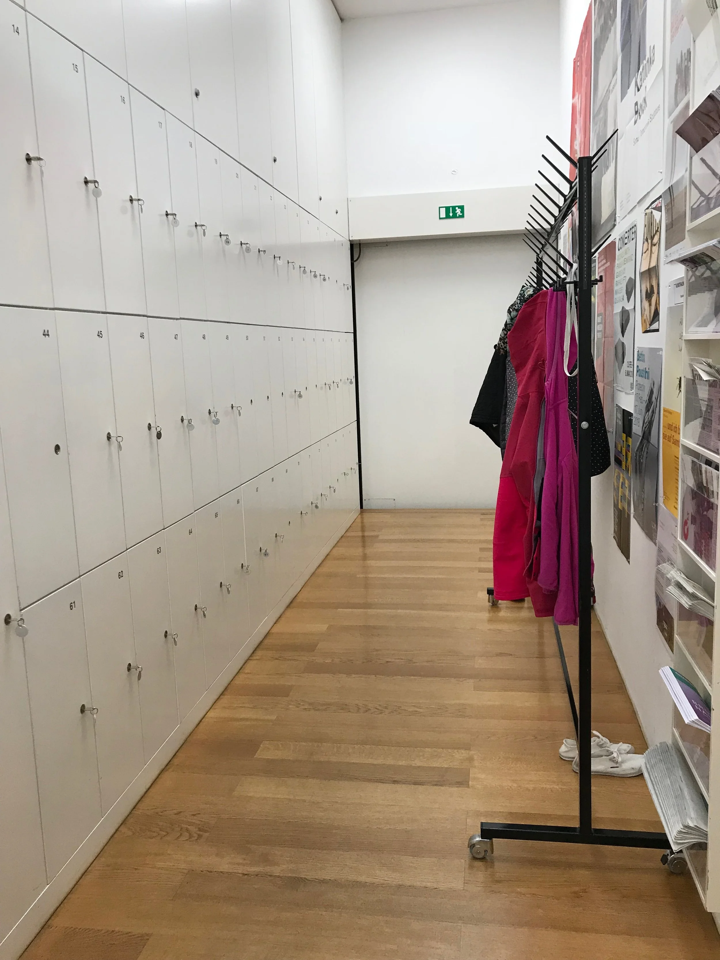 Pro tip: We didn't want to hike with our stroller, so we dropped it off for free at the kunstmuseum storage area.