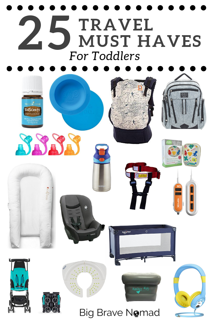 travel items for toddlers