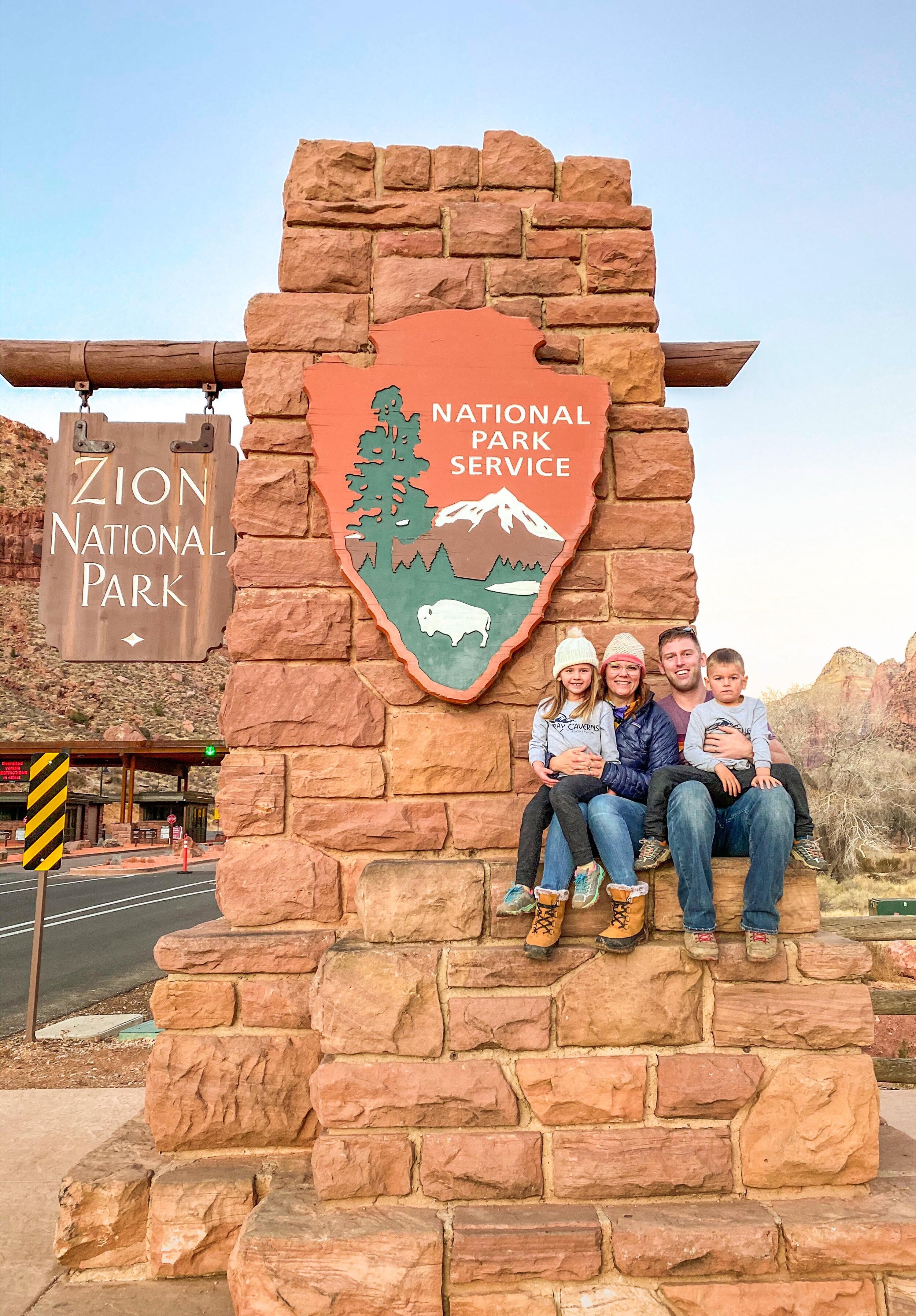 Obligatory national park sign photo!