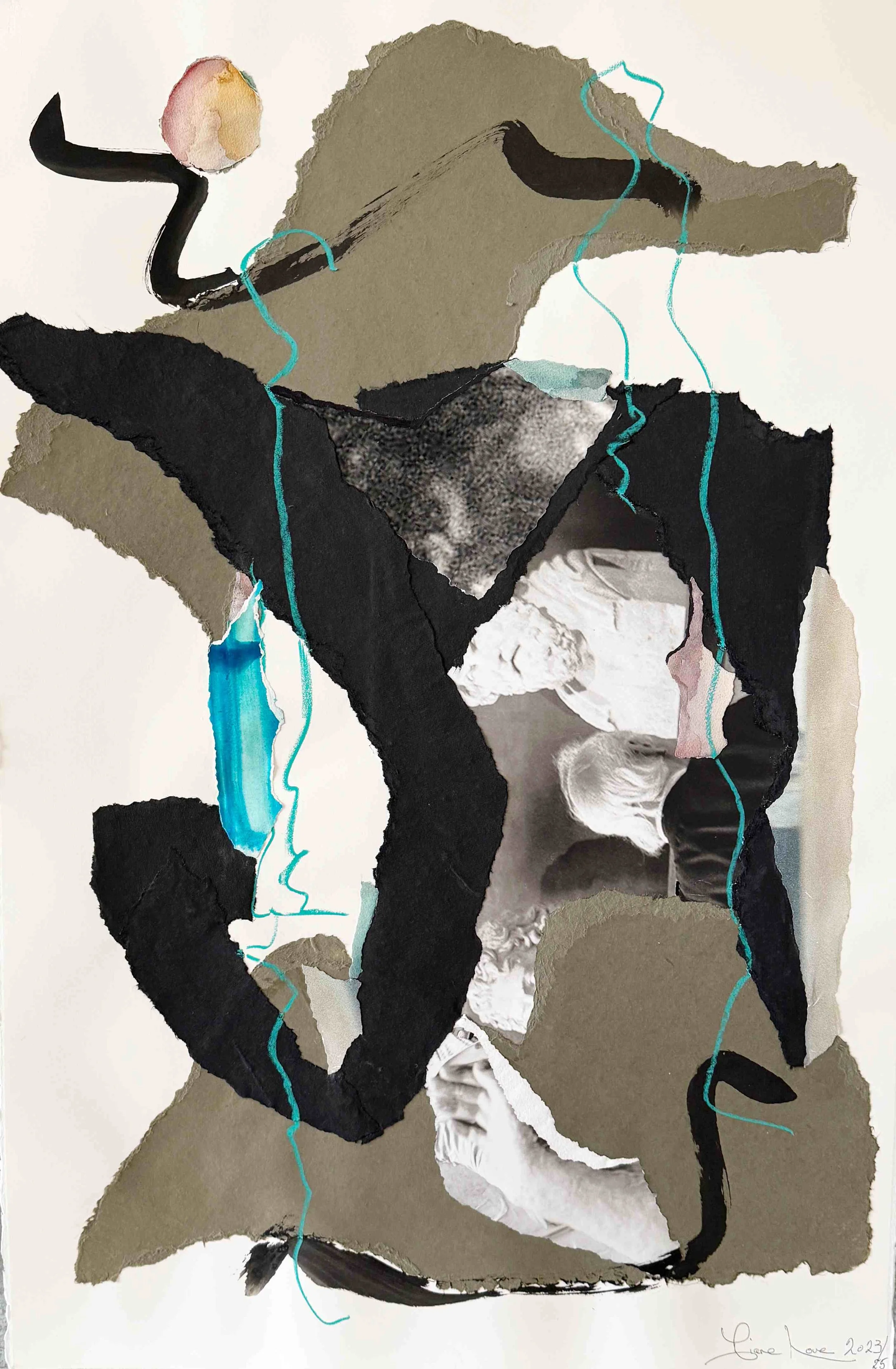 #7 BERLIN MEMORY 40" x 26" 2023/25