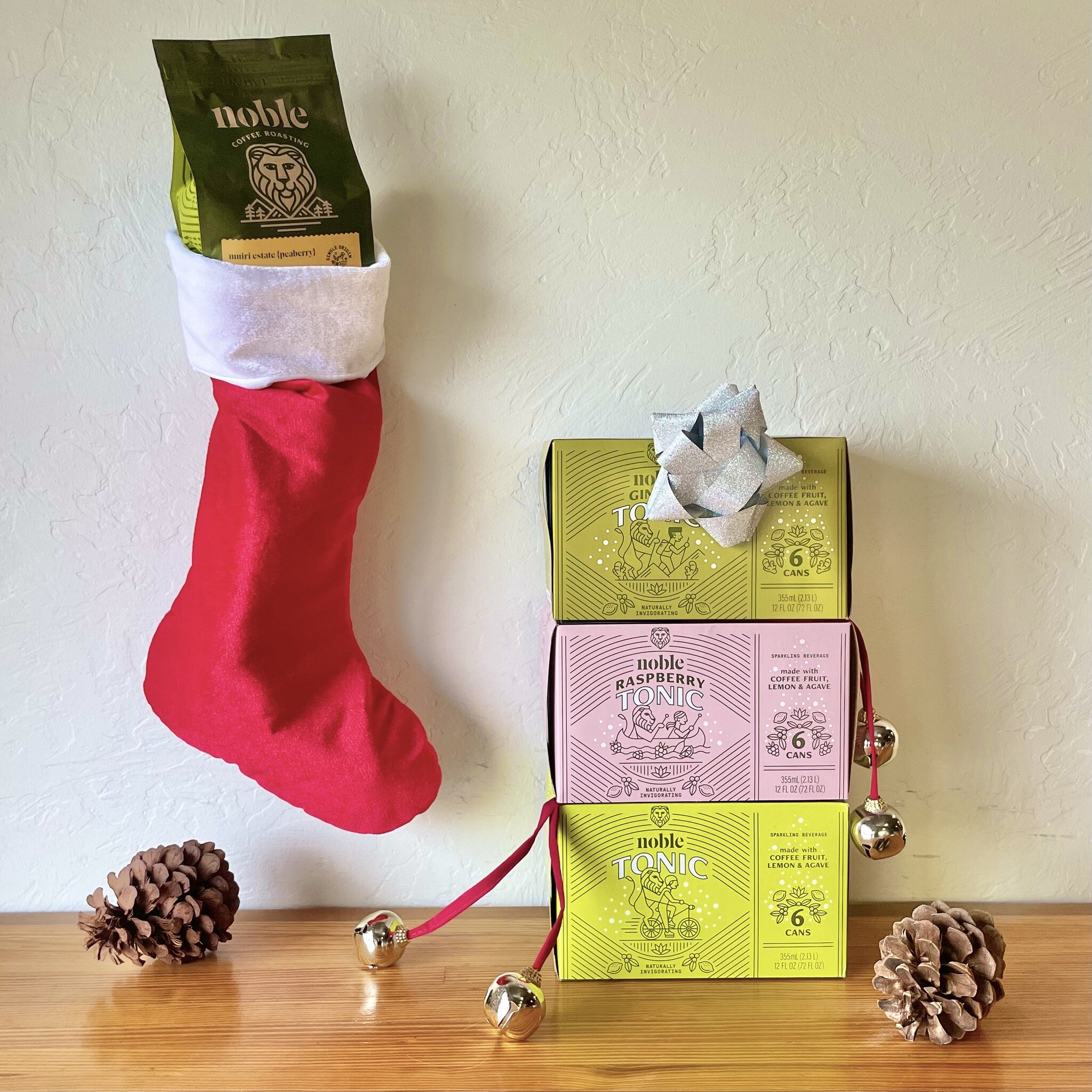 The holiday season is the perfect time to share your favorite things with others. Share the joy of Noble Tonic and delicious coffee. We&rsquo;ll handle the shipping for you - just $5 for all orders, any size, anywhere in the U.S.

Order by December 1